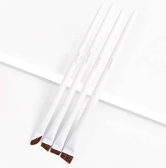 Pro Flat Eyebrow Brushes 4pcs set